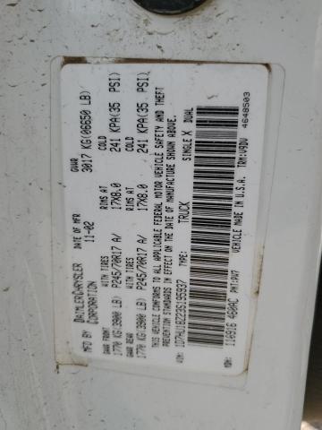 1D7HU18Z23S195937 - 2003 DODGE RAM 1500 ST თეთრი ფოტო 13