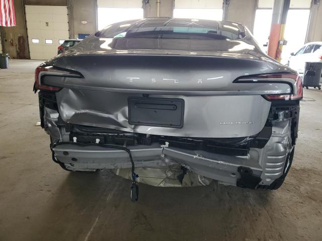 5YJ3E1EB3SF020598 - 2025 TESLA MODEL 3 灰色 照片 6