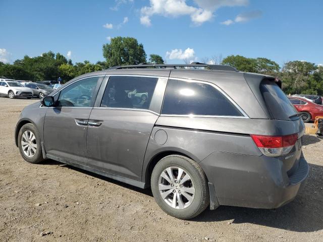 5FNRL5H60FB131816 - 2015 HONDA ODYSSEY EXL SILVER photo 2