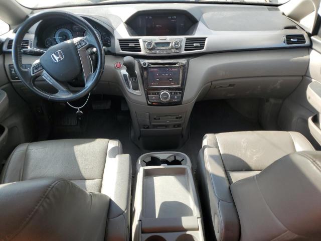 5FNRL5H60FB131816 - 2015 HONDA ODYSSEY EXL SILVER photo 8