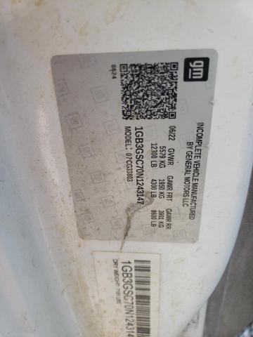 1GB3GSC70N1243147 - 2022 CHEVROLET EXPRESS G3 WHITE photo 14