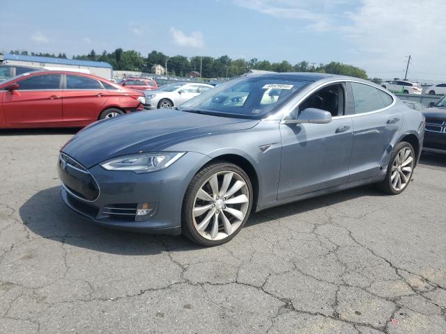 5YJSA1DP1DFP15475 - 2013 TESLA MODEL S 灰色 照片 1