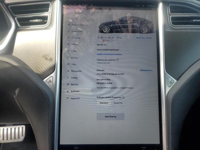 5YJSA1DP1DFP15475 - 2013 TESLA MODEL S 灰色 照片 9