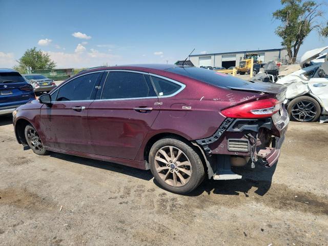 3FA6P0HD7HR269711 - 2017 FORD FUSION SE BURGUNDY photo 2