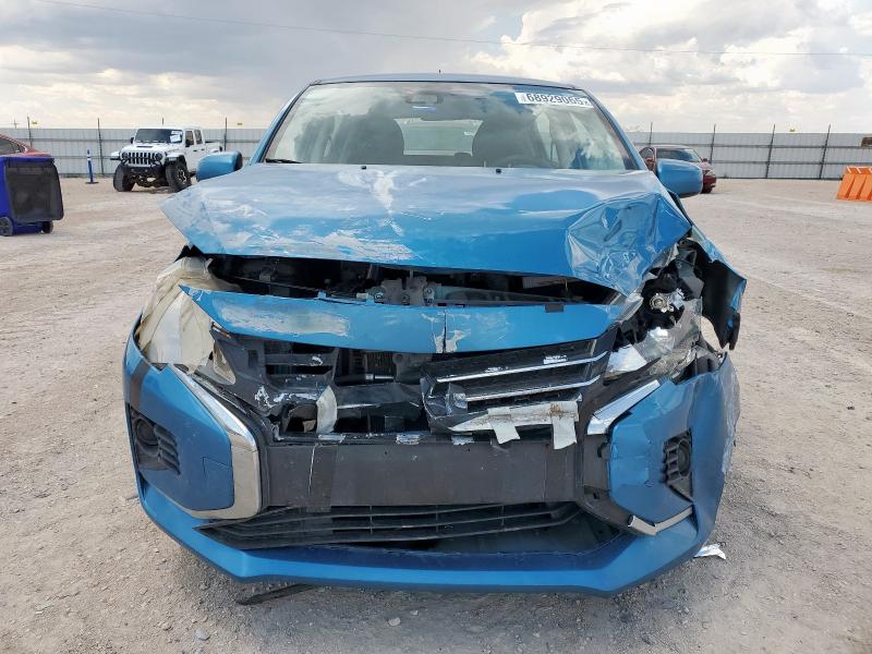 ML32AUHJXMH014329 - 2021 MITSUBISHI MIRAGE ES BLUE photo 5