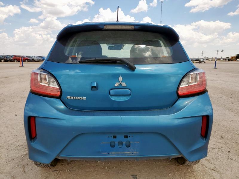 ML32AUHJXMH014329 - 2021 MITSUBISHI MIRAGE ES BLUE photo 6