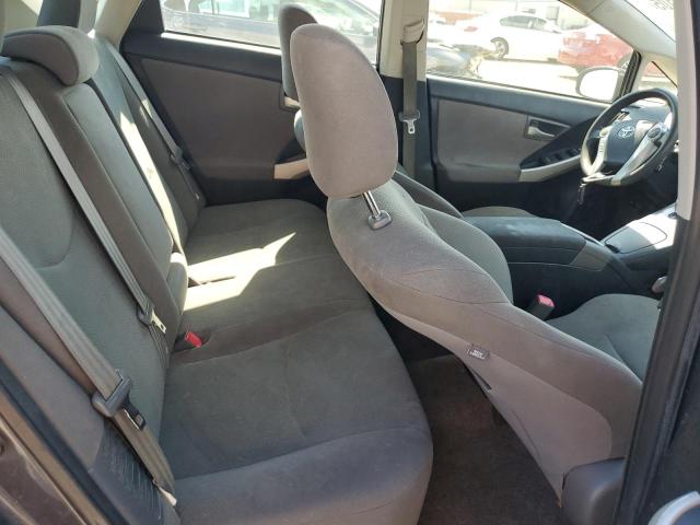 JTDKN3DU7D1686952 - 2013 TOYOTA PRIUS ნაცრისფერი ფოტო 10