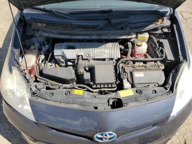 JTDKN3DU7D1686952 - 2013 TOYOTA PRIUS ნაცრისფერი ფოტო 11