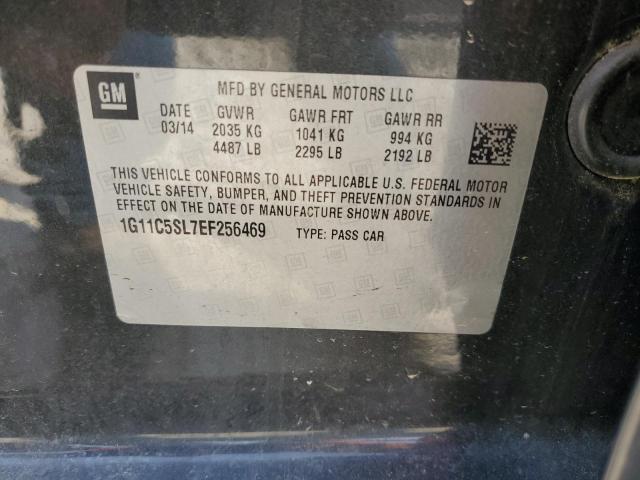 1G11C5SL7EF256469 - 2014 CHEVROLET MALIBU 1LT Boz foto 12