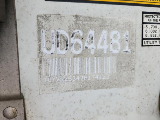 1UYVS25347P174123 - 2007 UTILITY TRAILER WHITE photo 10