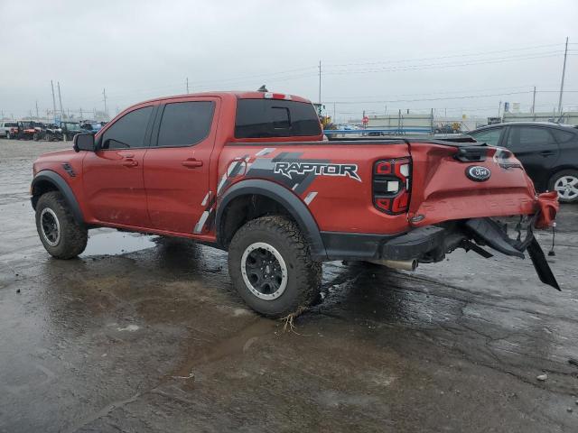 1FTER4LRXRLE11947 - 2024 FORD RANGER RAPTOR RED photo 2