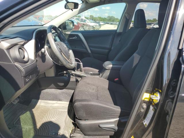 2T3WFREV2GW245695 - 2016 TOYOTA RAV4 XLE BLACK photo 7