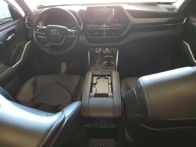 5TDGZRAH1LS510839 - 2020 TOYOTA HIGHLANDER XLE წითელი ფოტო 8