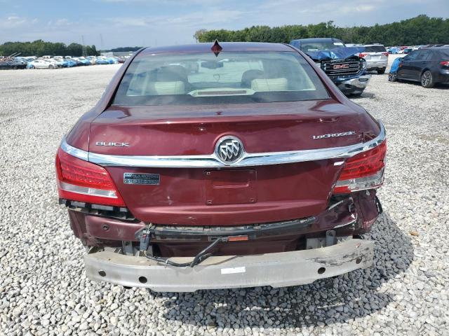 1G4GB5G3XGF103550 - 2016 BUICK LACROSSE BURGUNDY photo 6