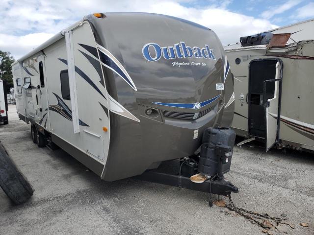 4YDT29826CB452249 - 2012 KEYSTONE OUTBACK WHITE photo 1