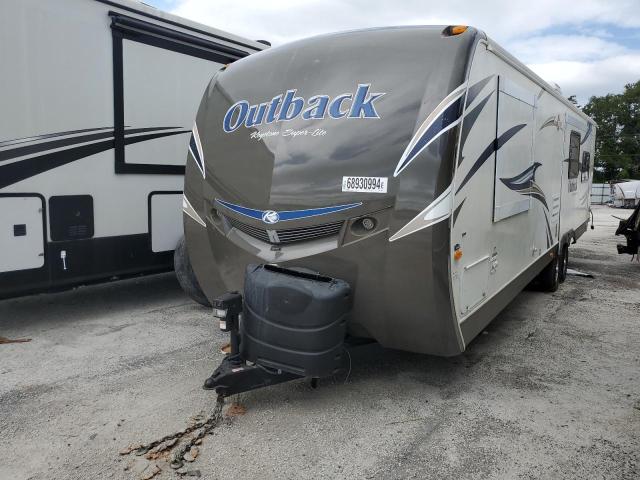 4YDT29826CB452249 - 2012 KEYSTONE OUTBACK WHITE photo 2