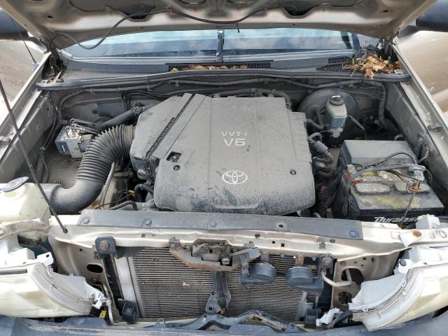 5TELU42N28Z522934 - 2008 TOYOTA TACOMA DOUBLE CAB Թուխ լուսանկար 11