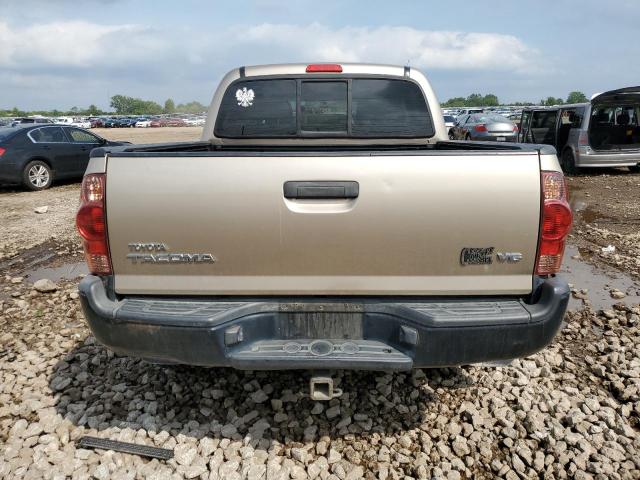 5TELU42N28Z522934 - 2008 TOYOTA TACOMA DOUBLE CAB Թուխ լուսանկար 6
