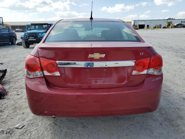 1G1PF5S96B7189486 - 2011 CHEVROLET CRUZE LT RED photo 6