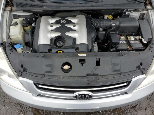 KNDMB233076150131 - 2007 KIA SEDONA EX SILVER photo 12