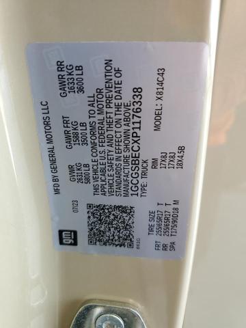 1GCGSBECXP1176338 - 2023 CHEVROLET COLORADO TAN photo 13