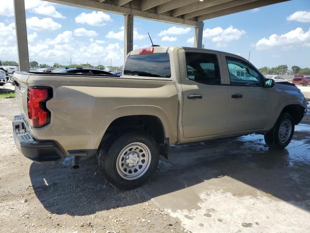 1GCGSBECXP1176338 - 2023 CHEVROLET COLORADO TAN photo 3