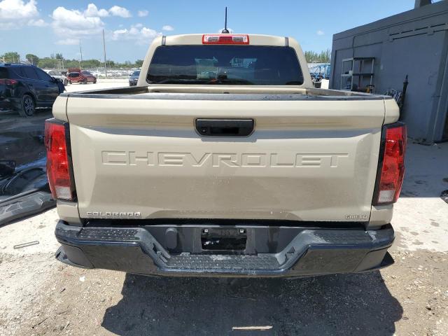 1GCGSBECXP1176338 - 2023 CHEVROLET COLORADO TAN photo 6