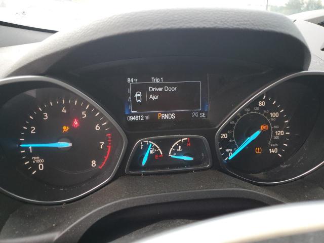 1FMCU0GD8JUB35307 - 2018 FORD ESCAPE SE Srebrny zdjęcie 9