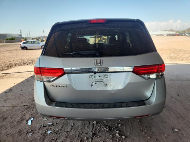 5FNRL5H48EB137943 - 2014 HONDA ODYSSEY EX SILVER photo 6