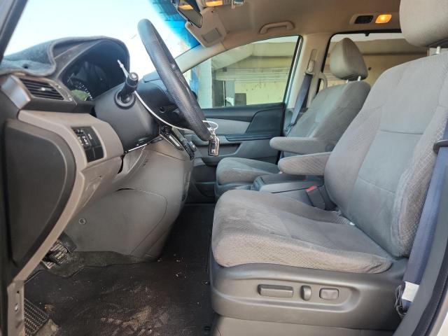 5FNRL5H48EB137943 - 2014 HONDA ODYSSEY EX SILVER photo 7