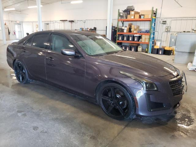 1G6AR5S3XF0116980 - 2015 CADILLAC CTS LUXURY COLLECTION CHARCOAL photo 4