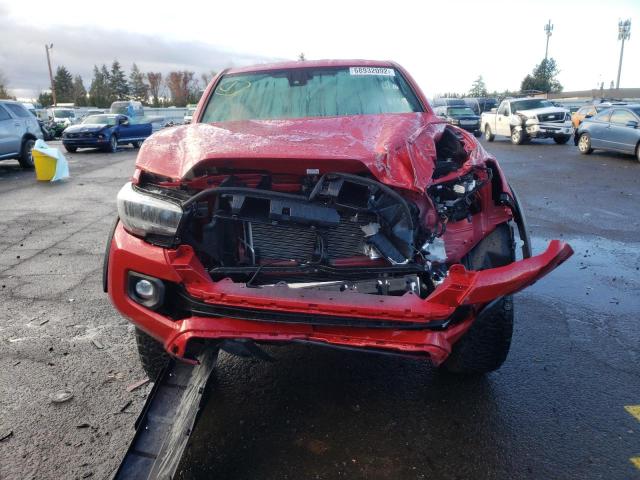 3TYSZ5ANXNT085752 - 2022 TOYOTA TACOMA ACCESS CAB წითელი ფოტო 5
