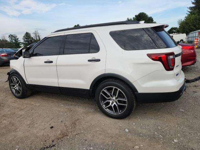 1FM5K8GT2HGC02383 - 2017 FORD EXPLORER SPORT Ақ фото 2