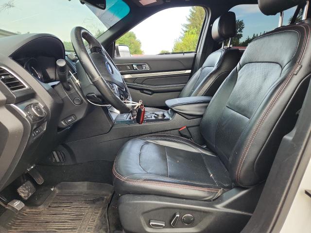 1FM5K8GT2HGC02383 - 2017 FORD EXPLORER SPORT Ақ фото 7