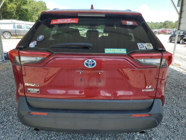 JTMMWRFV9ND569324 - 2022 TOYOTA RAV4 LE BURGUNDY photo 6