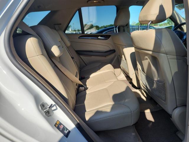 4JGDA5HB4FA505460 - 2015 MERCEDES-BENZ ML 350 4MATIC WHITE photo 11