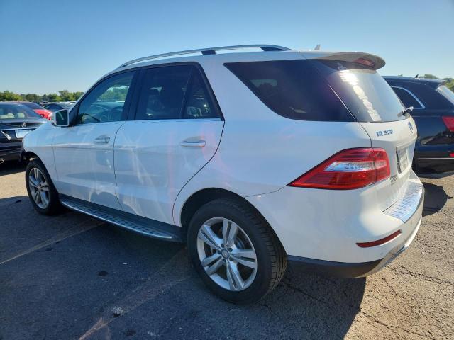 4JGDA5HB4FA505460 - 2015 MERCEDES-BENZ ML 350 4MATIC WHITE photo 2
