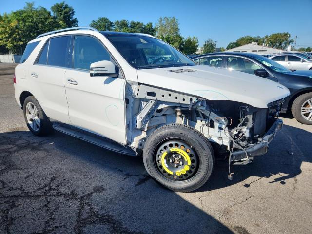 4JGDA5HB4FA505460 - 2015 MERCEDES-BENZ ML 350 4MATIC WHITE photo 4