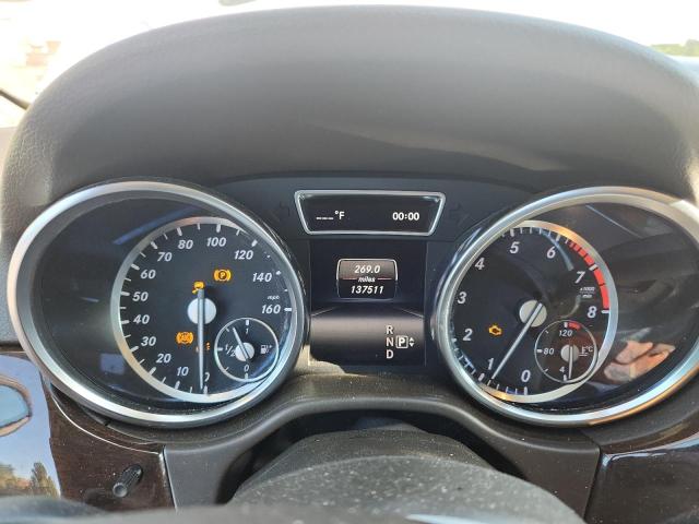 4JGDA5HB4FA505460 - 2015 MERCEDES-BENZ ML 350 4MATIC WHITE photo 9