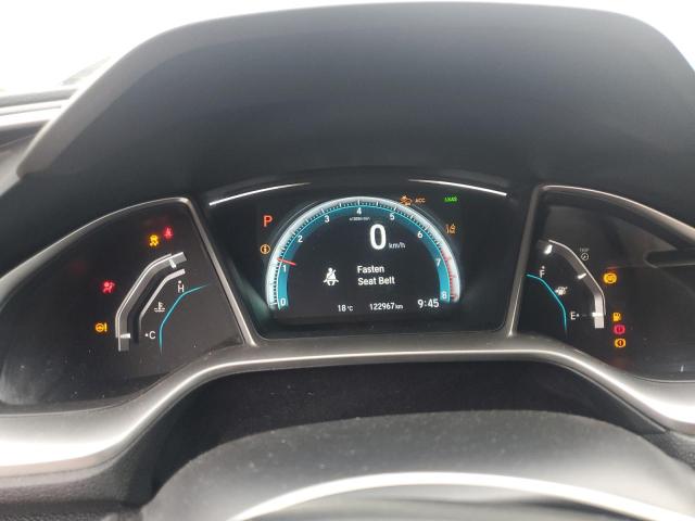 2HGFC2F84JH012483 - 2018 HONDA CIVIC EX SILVER photo 9