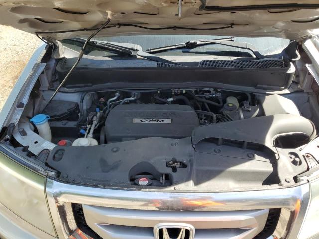 5FNYF4H50AB038310 - 2010 HONDA PILOT EXL 银色 照片 12