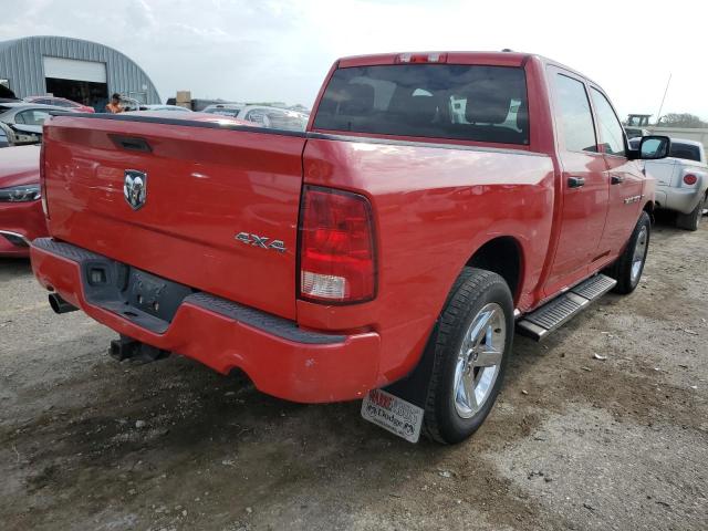 1C6RD7KTXCS261132 - 2012 DODGE RAM 1500 ST წითელი ფოტო 3