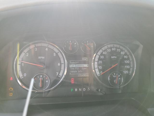 1C6RD7KTXCS261132 - 2012 DODGE RAM 1500 ST წითელი ფოტო 9