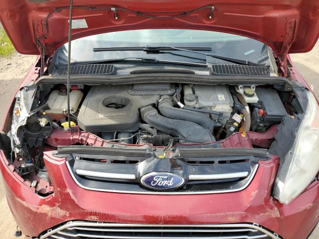 1FADP5BU3GL100425 - 2016 FORD C-MAX SEL RED photo 12