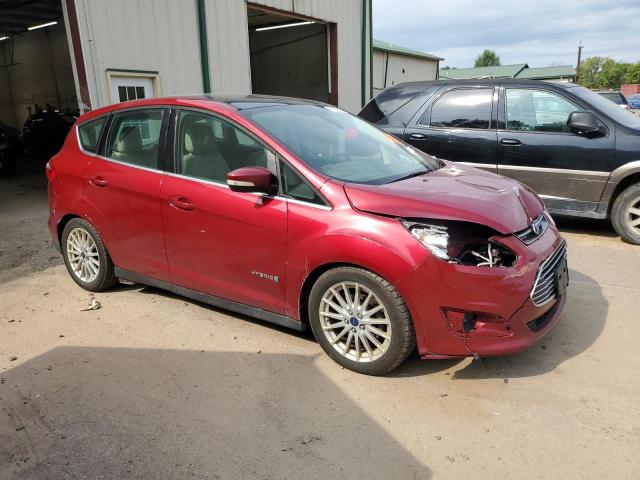 1FADP5BU3GL100425 - 2016 FORD C-MAX SEL RED photo 4