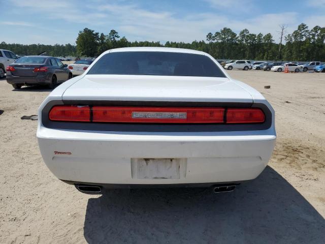 2C3CDYAG9DH692485 - 2013 DODGE CHALLENGER SXT WHITE photo 6