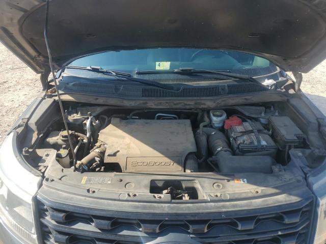 1FM5K8GT9GGC55418 - 2016 FORD EXPLORER SPORT 灰色 照片 12