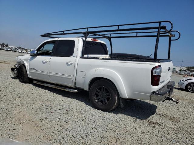 5TBET34105S479762 - 2005 TOYOTA TUNDRA DOUBLE CAB SR5 WHITE photo 2