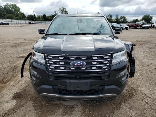 1FM5K8F86HGC60347 - 2017 FORD EXPLORER LIMITED შავი ფოტო 5