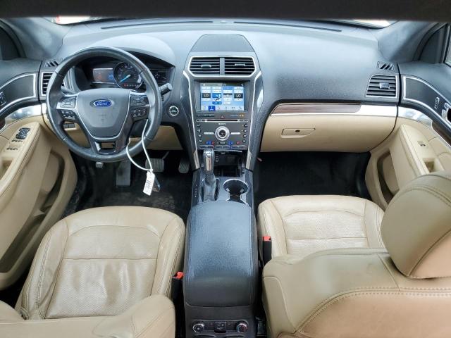 1FM5K8F86HGC60347 - 2017 FORD EXPLORER LIMITED შავი ფოტო 8